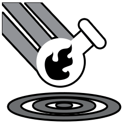 火焰瓶特长图标