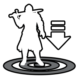 胆寒凝视特长图标